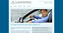 Desktop Screenshot of leewardautoglass.com